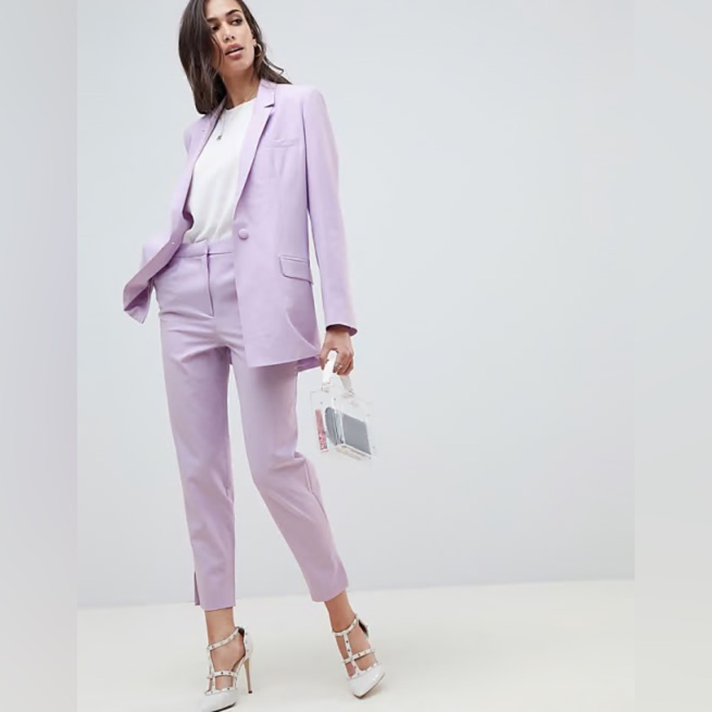 3-Piece Lavender Suit ASOS